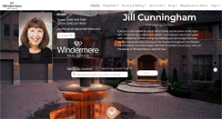 Desktop Screenshot of jillcunninghamrealestate.com